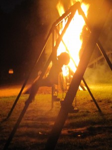 bonfire shadow swing